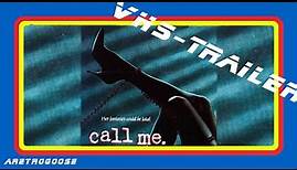 Call me - Verführung am Telefon 1988 USA - Trailer deutsch - VHS Farewell to the King © Vestron