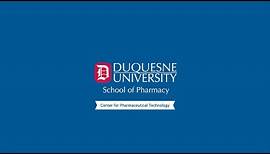 Duquesne University Center For Pharmaceutical Technology
