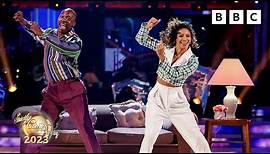 Eddie Kadi and Karen Hauer Quickstep to Two Hearts by Phil Collins ✨ BBC Strictly 2023