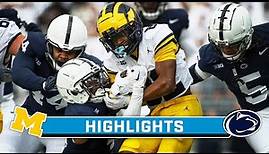 Michigan at Penn State | Highlights | Big Ten Football | Nov. 11, 2023