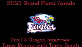 Centennial High School Awesome Eagle Show Band Fox12 Oregon Interview with Terry Smith 2023