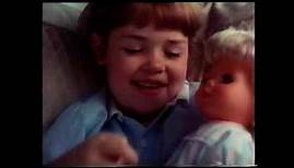 Tiny Tears Doll Advert UK 1989