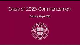 Roanoke College Class of 2023 Commencement
