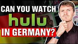 Can You Watch Hulu in Germany? ANSWERED!