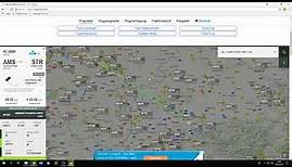 Flugradar Kurzanleitung - Flugzeuge in Echtzeit verfolgen - Flugradar24.eu