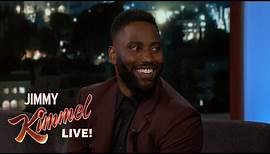 John David Washington on Dad Denzel, Morgan Freeman & BlacKkKlansman