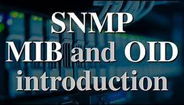 SNMP MIB and OID introduction with example