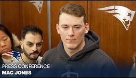 Mac Jones: "I'm going to bounce back." | Patriots Press Conference