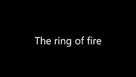 Johnny Cash - Ring of Fire (Lyrics)