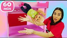 Spaß ohne Ende mit Baby Born Emily. Die besten Puppen Videos. 60 min Kompilation