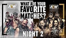 Night 2: What are your Favorite AEW Dark & Elevation Matches? Over 3 Hours of Action! | 10/20/21