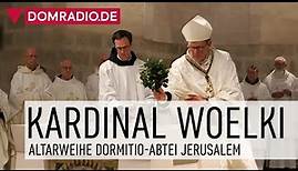 Rainer Kardinal WOELKI im Interview - Altarweihe in der Dormitioabtei Jerusalem