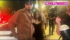 Chris Brown & Girlfriend Ammika Harris Arrive In Style At His '11:11' Album Release Party In WeHo