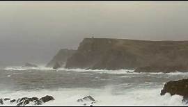 POWERFUL Thunderstorm & Ocean Sounds for Sleep or Study | Heavy Rain & Stormy Sea | 4K HD Video