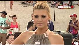 Model Kelly Rohrbach arrives at Baywatch Miami premiere
