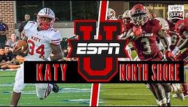 Katy (TX) vs. North Shore (TX) Football - ESPN Broadcast Highlights
