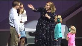 Adele - Family On Stage - Live From Boston 09-14-2016