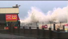 Westward Ho! High Tide/Storm Surge - Long Video (4min)