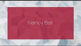 Nancy Ball - appearance