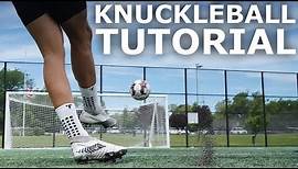 How To Knuckleball | Step By Step Knuckleball Shooting Tutorial For Footballers
