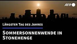 Sommersonnenwende: Längster Tag des Jahres in Stonehenge | AFP