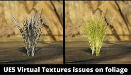 How to Fix Sampler Type Requeires Non Virtual Texture (Megascans)