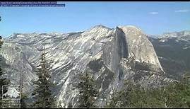 Timelapse from webcam at Yosemite National Park, webcam from Sentinel Dome, 2013-08-14