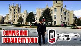 Northern Illinois University College Campus Tour and Dekalb City Tour #dekalb #niu #illinois