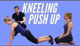 Kneeling Push Up: how to do it perfectly and the three most common mistakes.