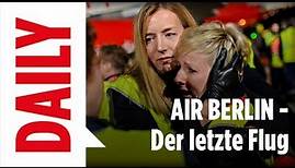 Goodbye AirBerlin: Der letzte Flug live - BILD Daily Spezial live 27.10.17