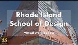 Rhode Island School of Design (RISD) - Virtual Walking Tour [4k 60fps]