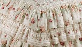 Shabby Chic Style Quilt Bedding - Cottage Rose