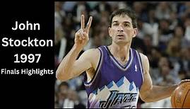 John Stockton 1997 NBA Finals Highlights