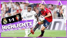 Real Madrid 1-1 Osasuna | HIGHLIGHTS | LaLiga 2022/23