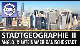 Trailer - Stadtgeographie II - Anglo- und lateinamerikanische Stadt - Geo­graphie - Schulfilm