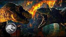 Jurassic World Dominion | T. Rex vs Giganotosaurus