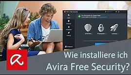 Wie installiere ich Avira Free Security?