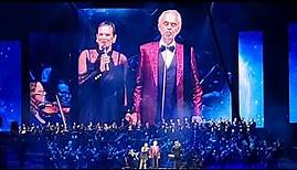 Andrea Bocelli and beautiful wife Veronica with an amazing performance of un amore cosi grande