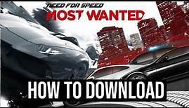 How To Download Need For Speed Most Wanted On PC/Laptop