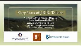 Sixty Years of J.R.R. Tolkien: A Lecture by Professor Thomas Alan Shippey