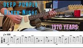 [1970년]Deep Purple - Black Night (TAB)