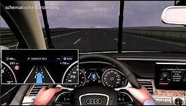 neuer Audi A3 2012: Verkehrszeichenerkennung