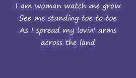 Helen Reddy - I Am Woman (Lyrics)