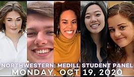 Northwestern Student Panel: Medill School of Journalism, Media, Integrated Marketing Communications