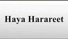 Haya Harareet