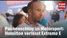 Lewis Hamilton verlässt Extreme E | krone.tv NEWS