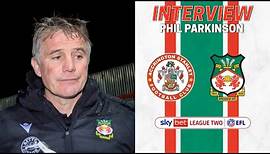 INTERVIEW | Phil Parkinson after Accrington Stanley