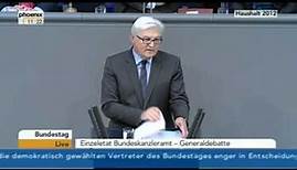 Bundeshaushalt 2012 - Generaldebatte