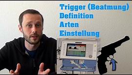 Der Trigger bei der Beatmung