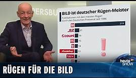 Die Bild-Zeitung: der tollwütige Bastard unter den deutschen Hütehunden | heute-show vom 02.10.2020